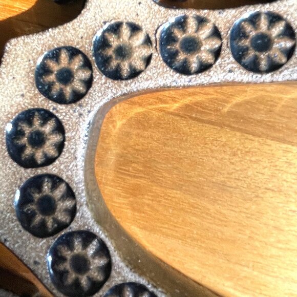 VTG Artisan Handmade Stoneware Pottery Last Supper Award Winning Religious Décor - Picture 12 of 16